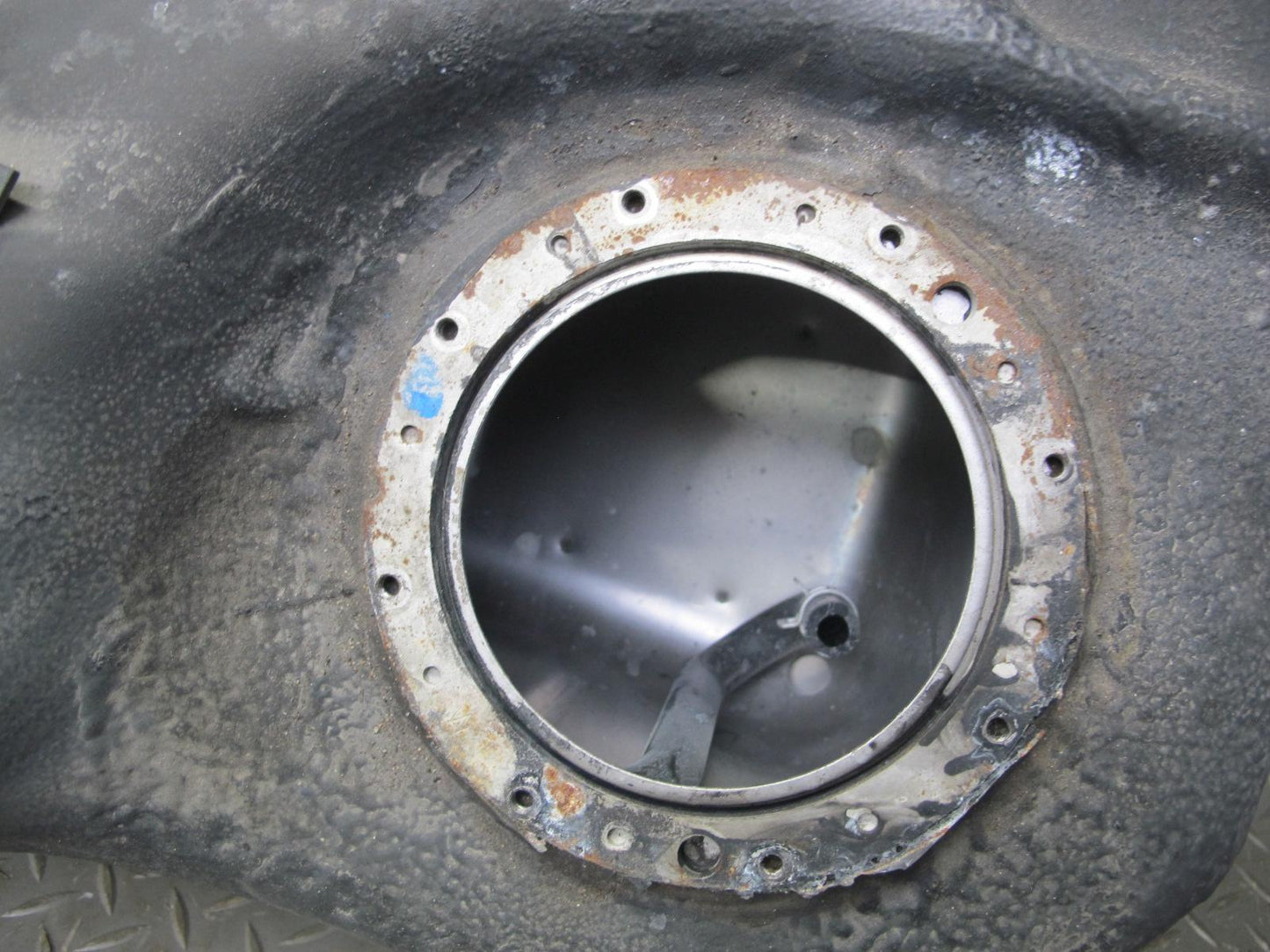 01-05 Lexus UCF30L LS430 Gas Fuel Tank Filler Neck Heat Shield Assembly 83k OEM