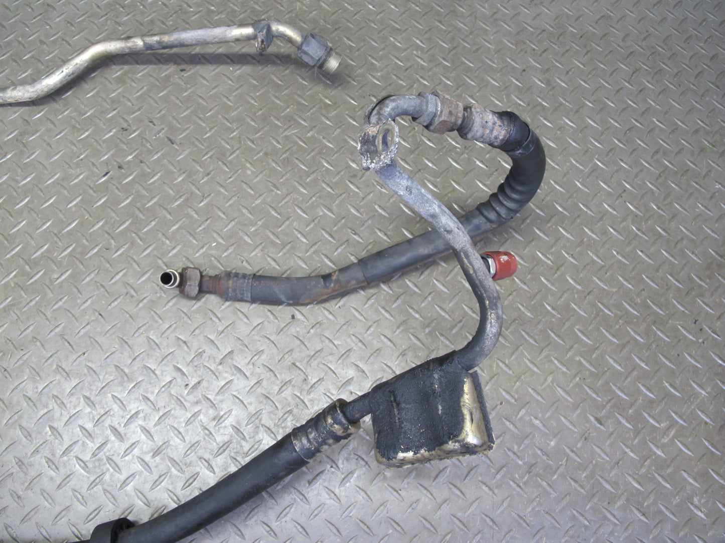 82-85 Mercedes W123 300D A/C Air Condition Hose Pipe Line Dryer Set OEM