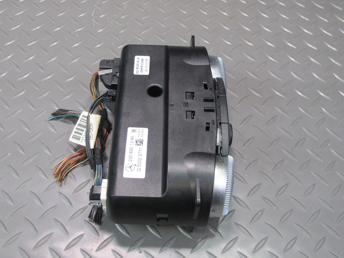 03-12 Mercedes R230 Sl-class A/C Heater Climate Control Switch 2308301385 OEM