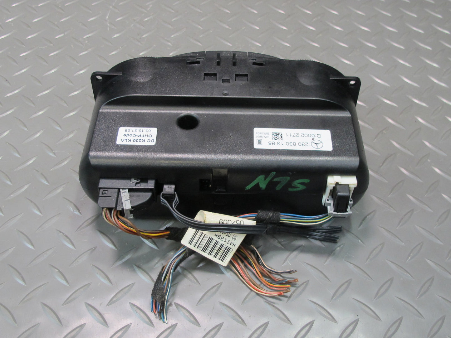 03-12 Mercedes R230 Sl-class A/C Heater Climate Control Switch 2308301385 OEM