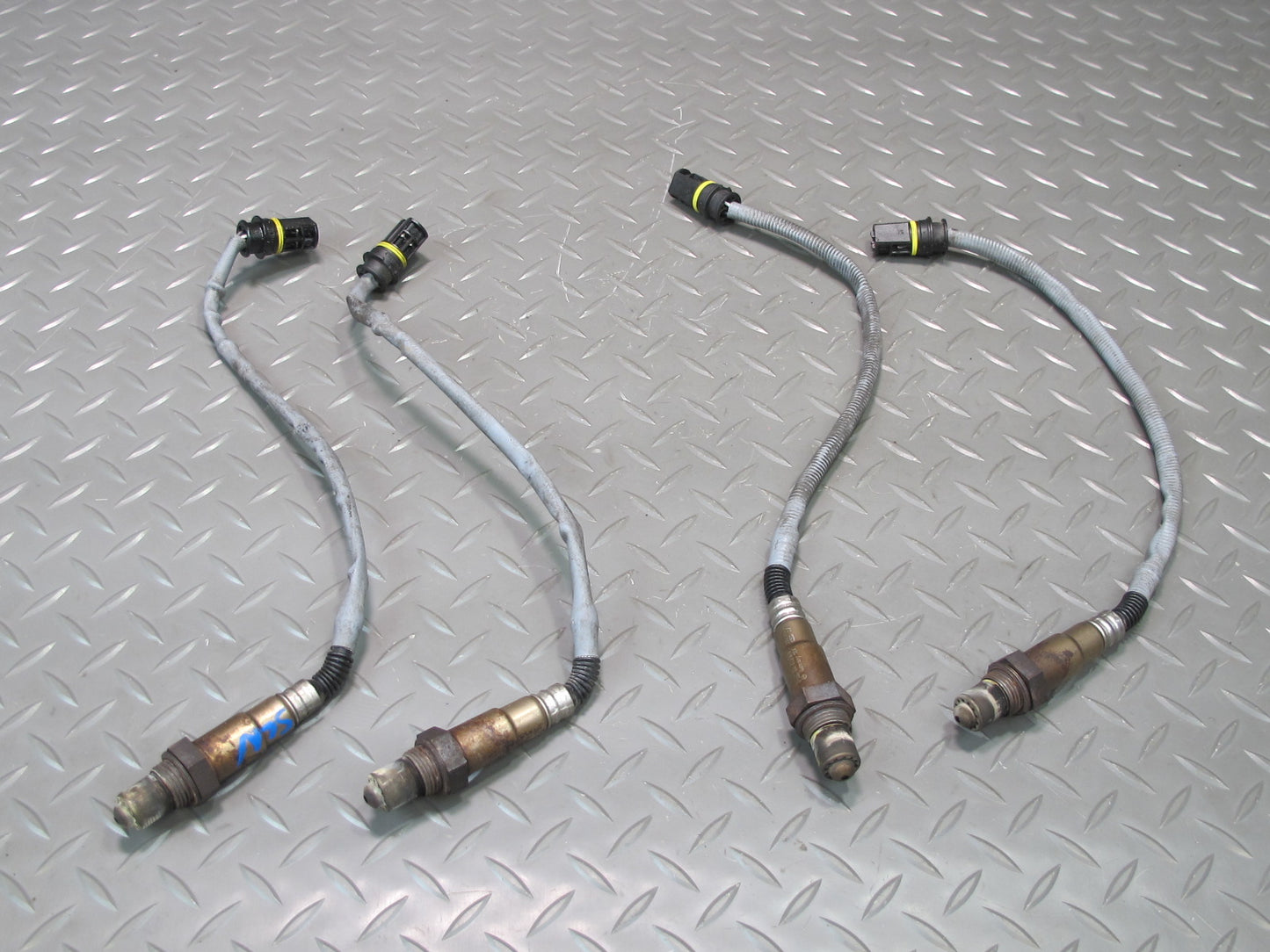 03-06 Mercedes R230 SL600 Set of 4 Oxygen O2 Lambda Sensor OEM