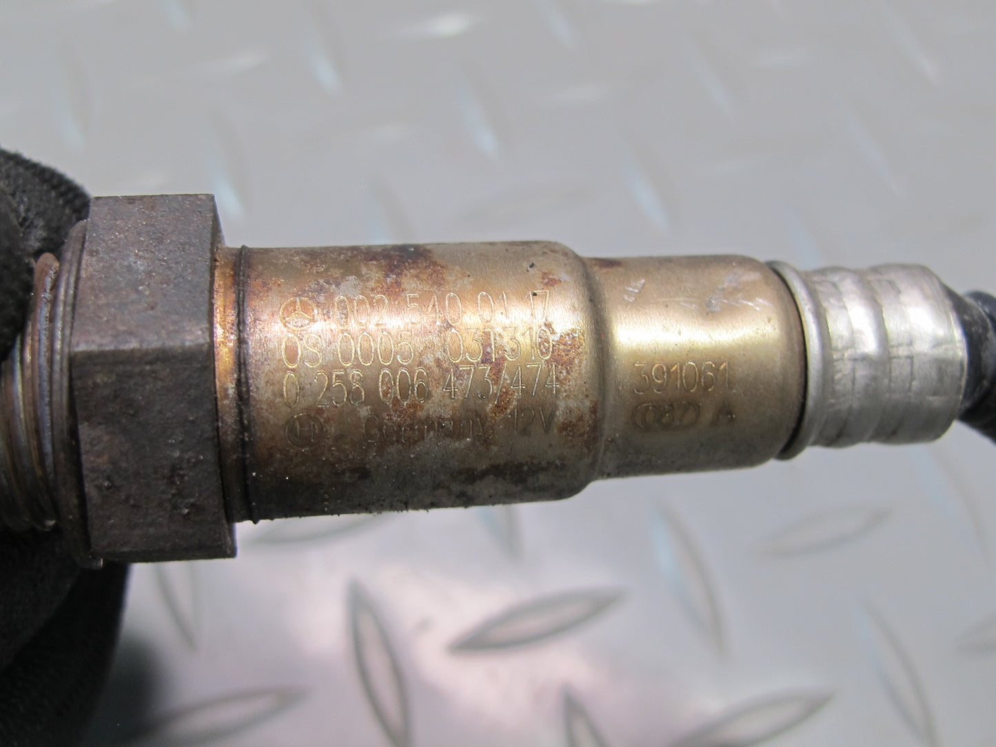 03-06 Mercedes R230 SL600 Set of 4 Oxygen O2 Lambda Sensor OEM