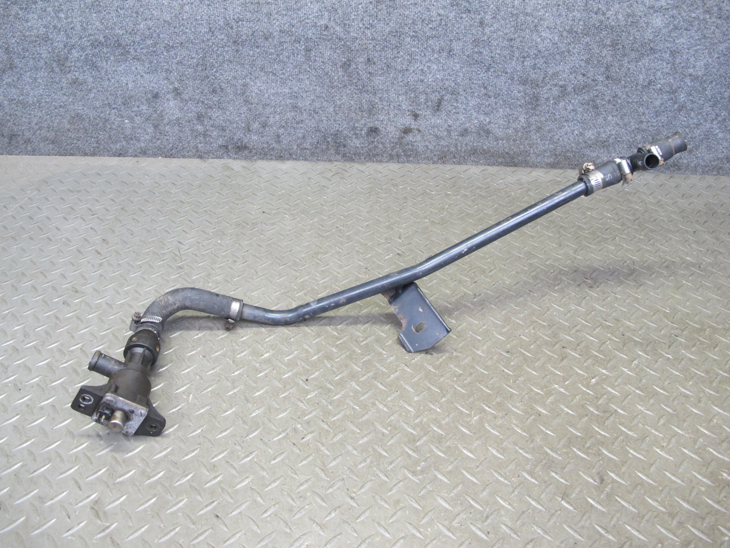 82-85 Mercedes W123 300D M617 617.952 Hvac Solenoid & Cooling Hose Pipe Set OEM