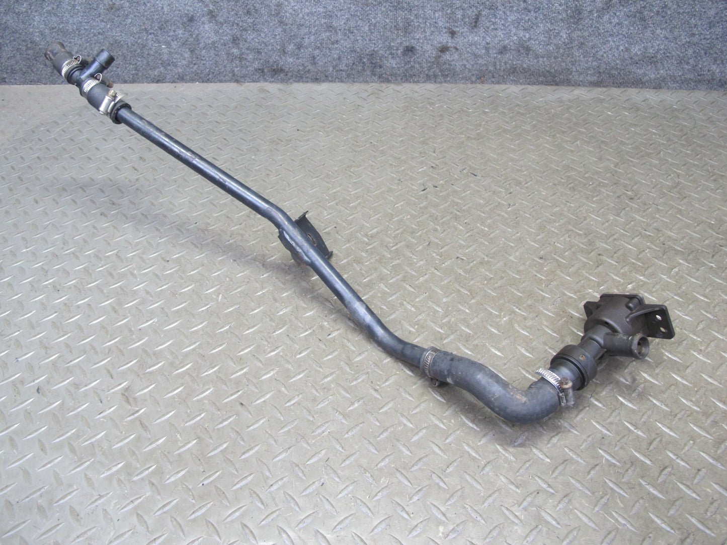 82-85 Mercedes W123 300D M617 617.952 Hvac Solenoid & Cooling Hose Pipe Set OEM