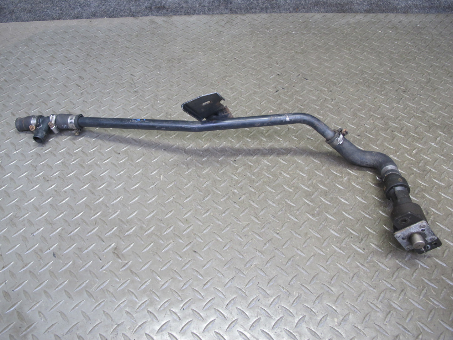 82-85 Mercedes W123 300D M617 617.952 Hvac Solenoid & Cooling Hose Pipe Set OEM