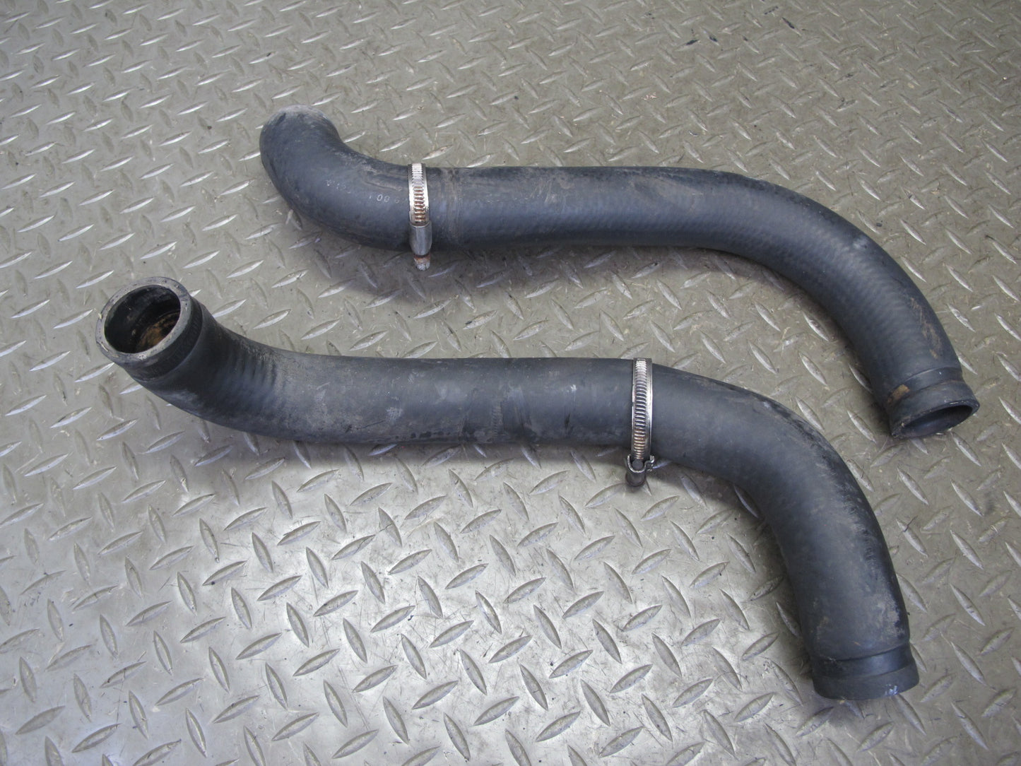 82-85 Mercedes W123 300D M617 617.952 Hvac Solenoid & Cooling Hose Pipe Set OEM