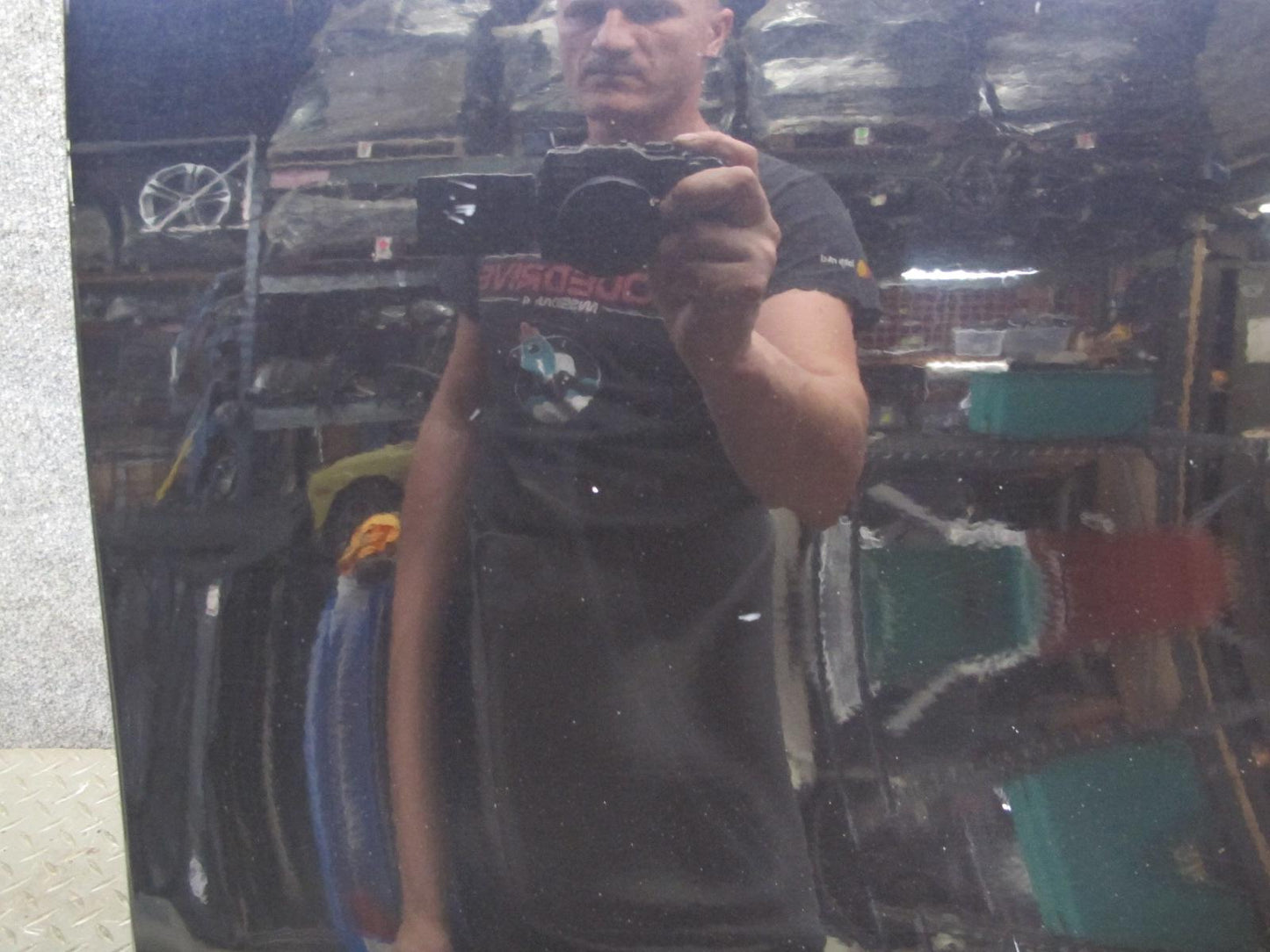 2011-2018 Porsche Cayenne 958 Front Left Side Door Shell Panel W/ Glass Black