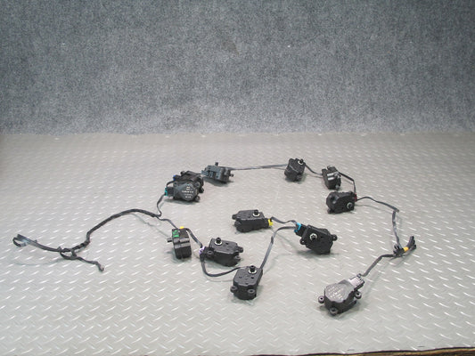 03-12 Mercedes R230 Sl-class A/C Heater Flap Door Actuator Motor Wiring Set OEM