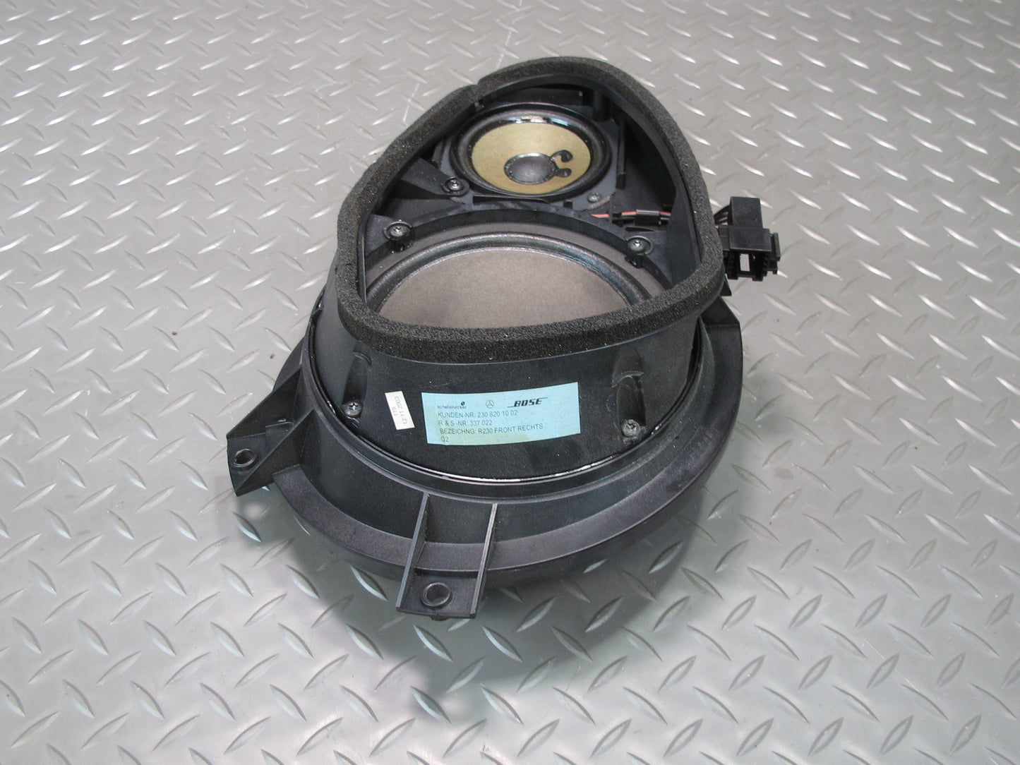 03-08 Mercedes R230 Sl-class Set of 2 Left & Right Door Bose Audio Speaker OEM