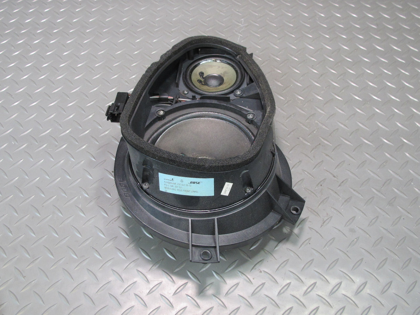 03-08 Mercedes R230 Sl-class Set of 2 Left & Right Door Bose Audio Speaker OEM
