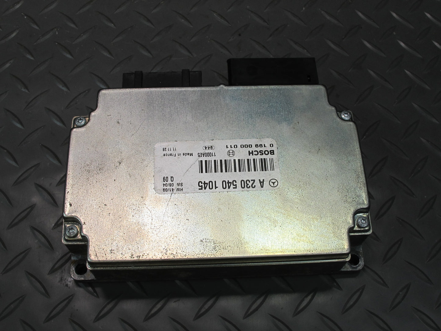 03-12 Mercedes R230 Sl-class Battery Stabilization Control Load Module OEM