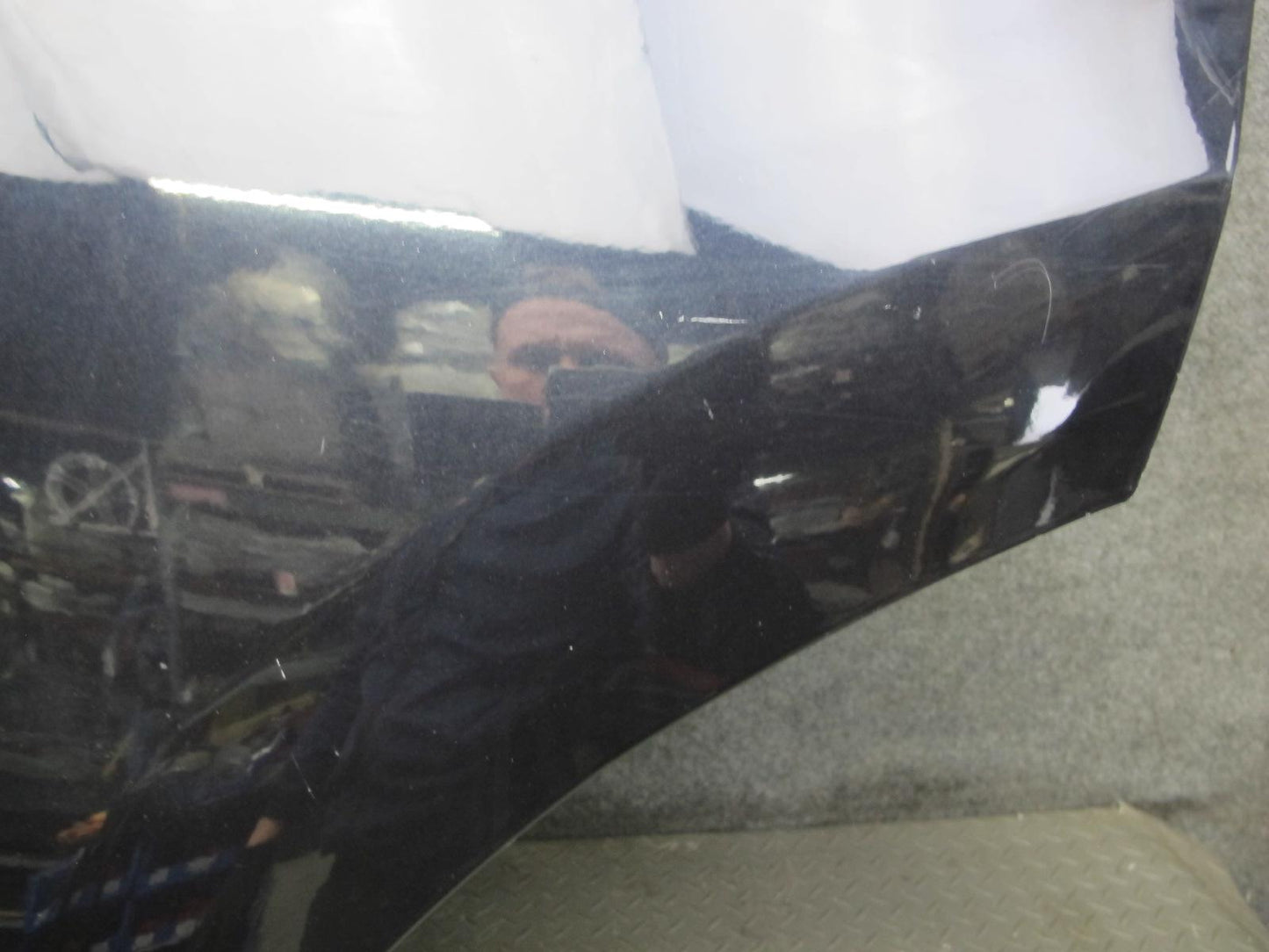 2011-2018 Porsche Cayenne 958 Rear Left Side Door Shell Panel W/ Glass Black