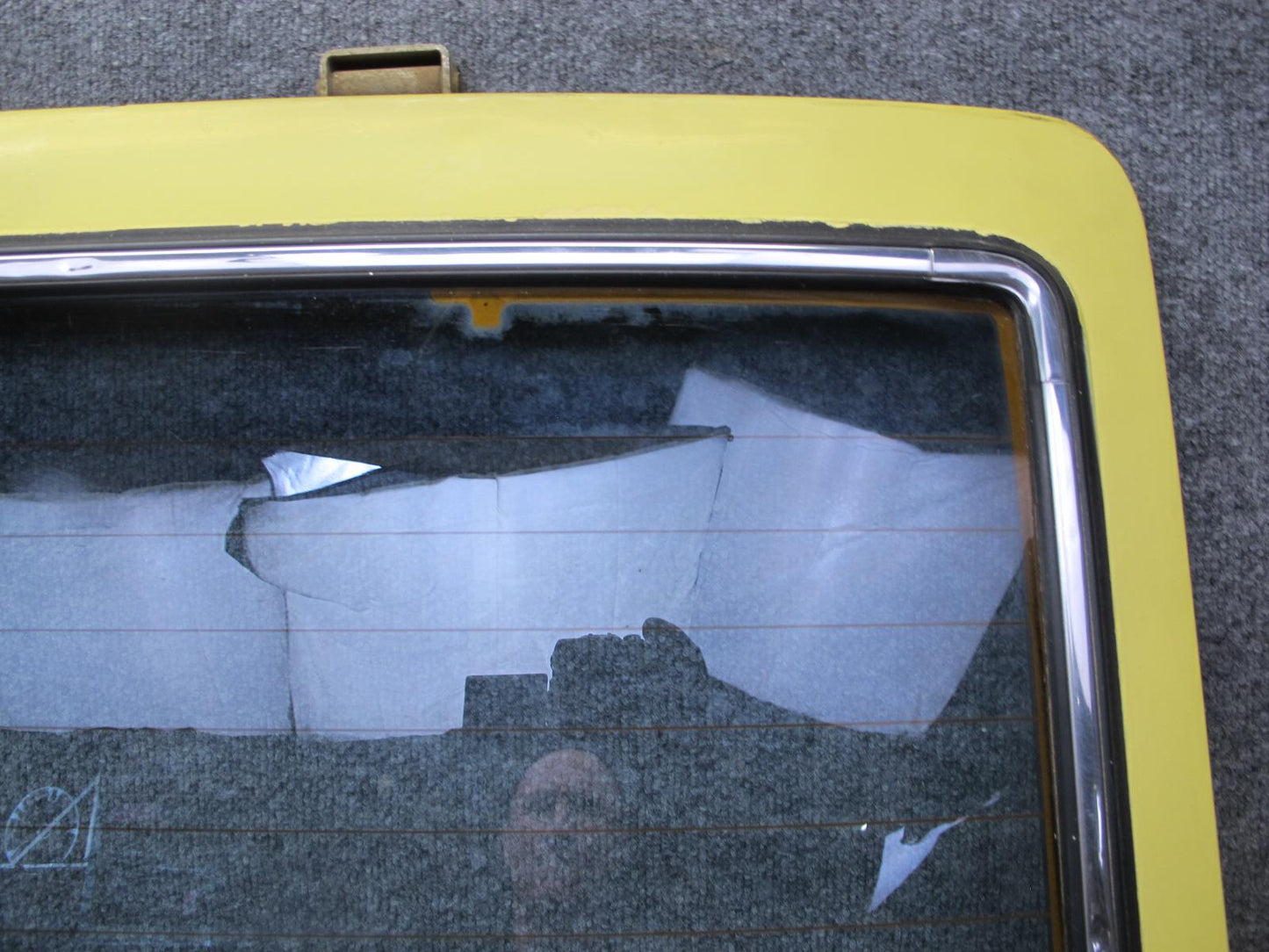 77-78 Datsun S30 280Z 2+2 Rear Trunk Lid Tailgate Liftgate Hatch w Glass OEM