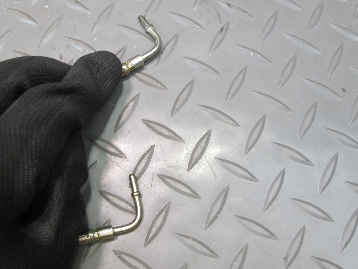 03-12 Mercedes R230 SL Convertible Left Trunk Lid Drive Cylinder Support OEM