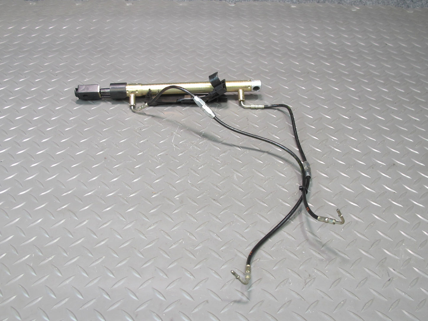 03-12 Mercedes R230 SL Convertible Left Trunk Lid Drive Cylinder Support OEM