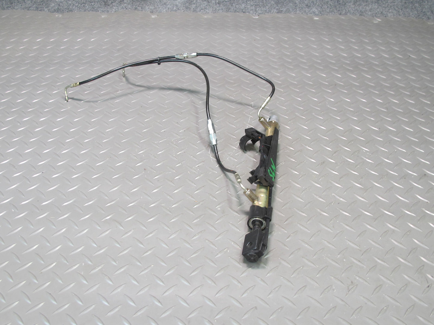 03-12 Mercedes R230 SL Convertible Left Trunk Lid Drive Cylinder Support OEM