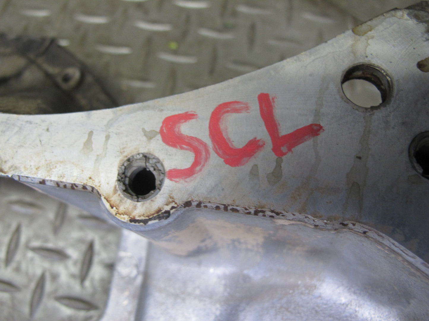 98-00 Lexus UZZ30L SC400 1UZFE 4.0L Engine Upper Oil Pan OEM