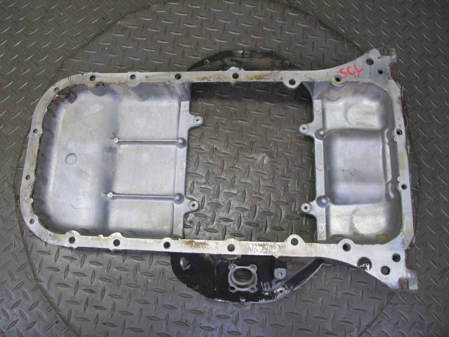 98-00 Lexus UZZ30L SC400 1UZFE 4.0L Engine Upper Oil Pan OEM