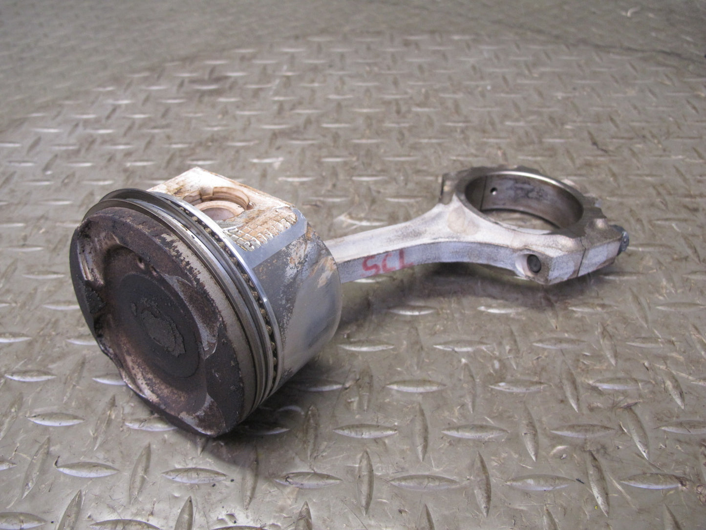 98-00 Lexus GS400 LS400 SC400 1UZFE Set of 8 Engine Piston Connecting Rod OEM