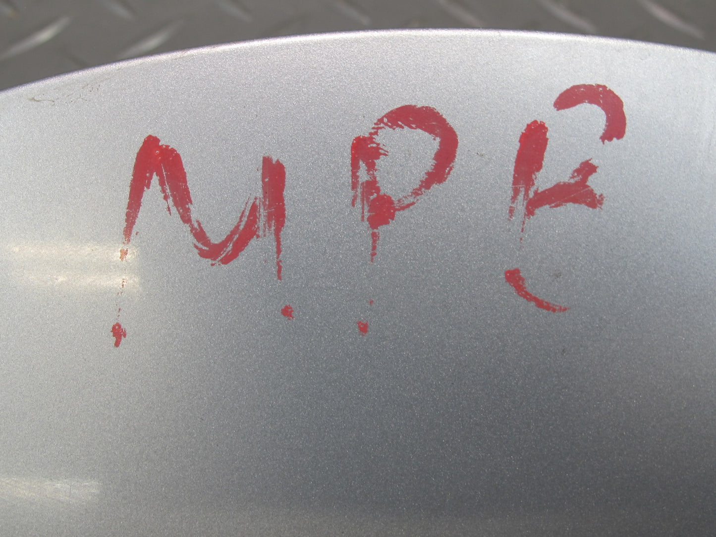 1997-2004 Porsche Boxster 986 Fuel Gas Tank Filler Door Cover Silver