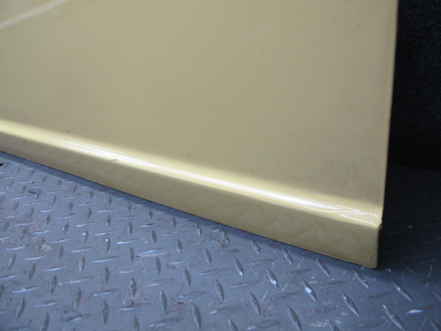 77-78 Datsun S30 280Z 2+2 Right Door Shell Panel w Guides Yellow  OEM