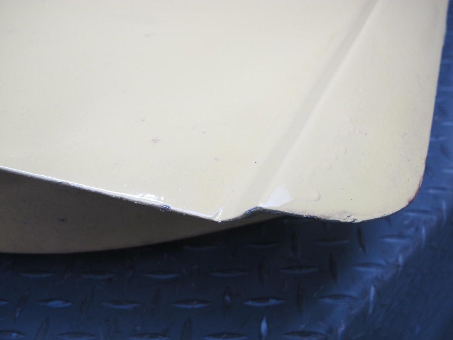 77-78 Datsun S30 280Z 2+2 Right Door Shell Panel w Guides Yellow  OEM