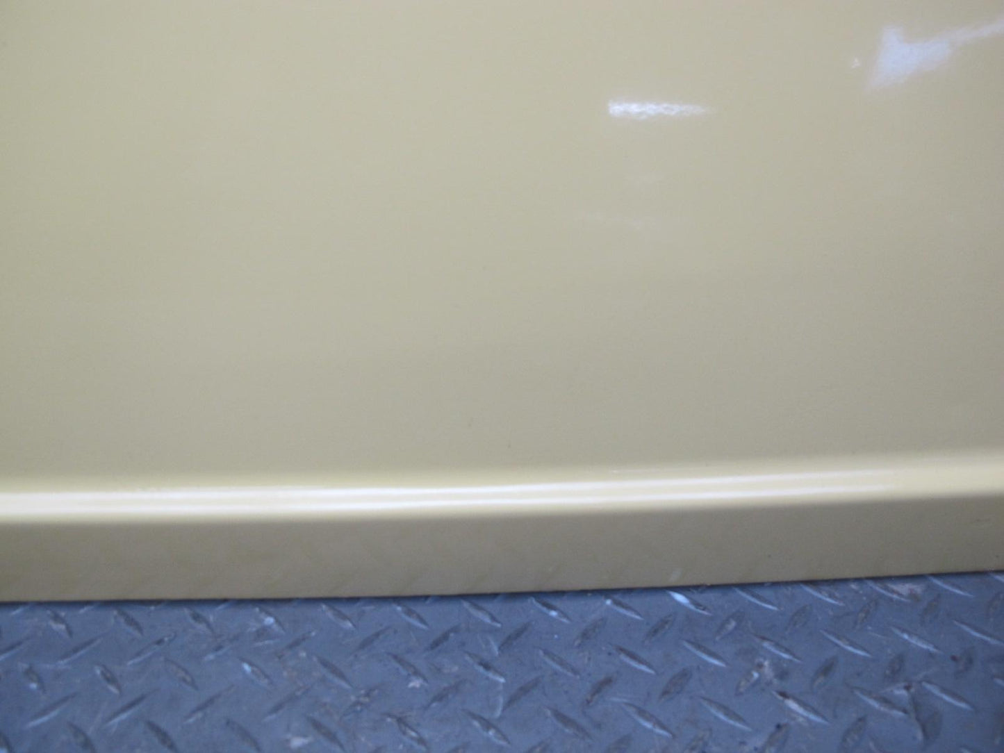 77-78 Datsun S30 280Z 2+2 Left Door Shell Panel w Guides Yellow OEM