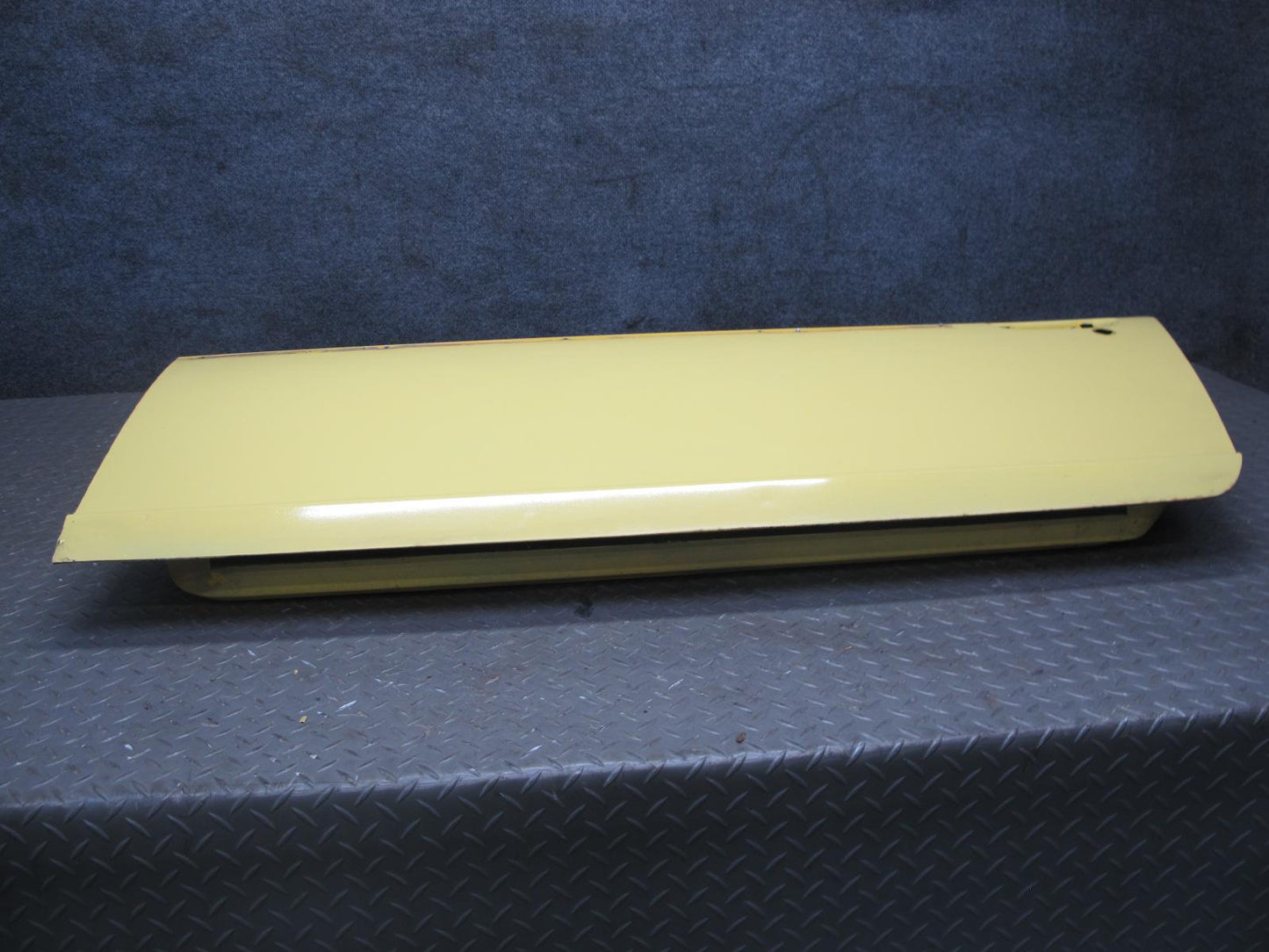 77-78 Datsun S30 280Z 2+2 Left Door Shell Panel w Guides Yellow OEM