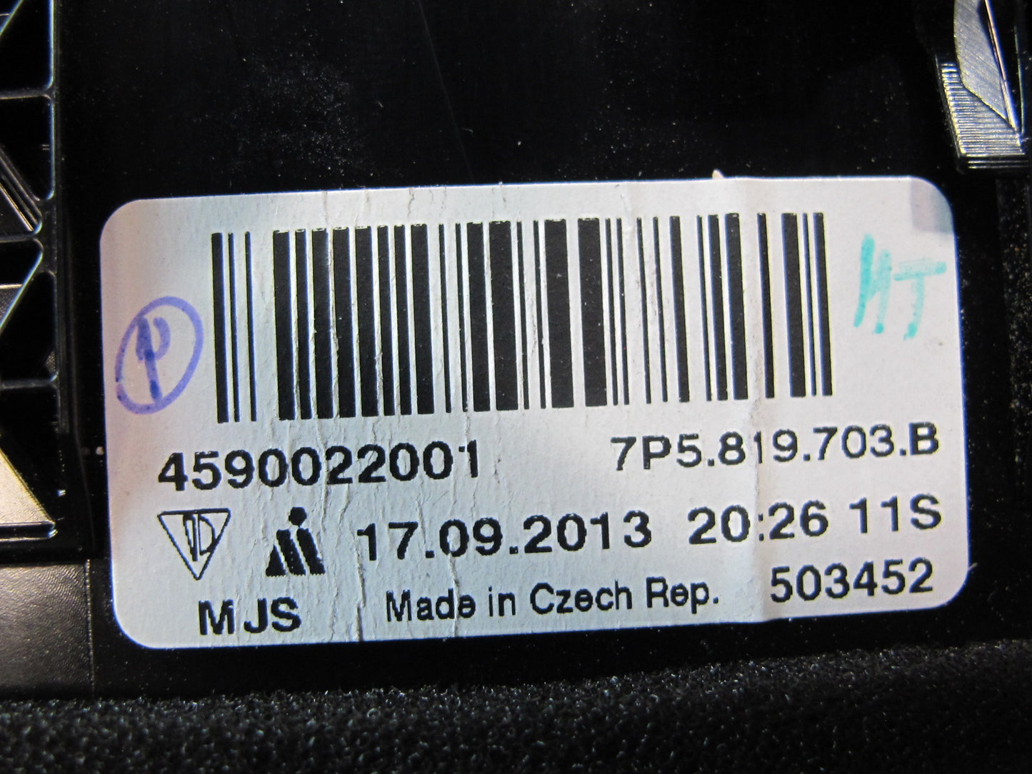 2011-2018 Porsche Cayenne 958 Front Left Side Dash A/C Heater Air Vent Grille