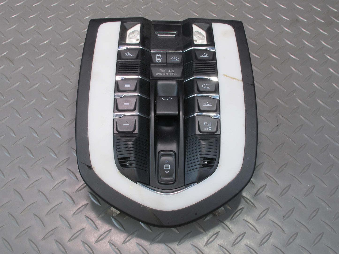 17-21 Porsche Panamera 971 Front Overhead Console Dome Reading Light w Sunroof