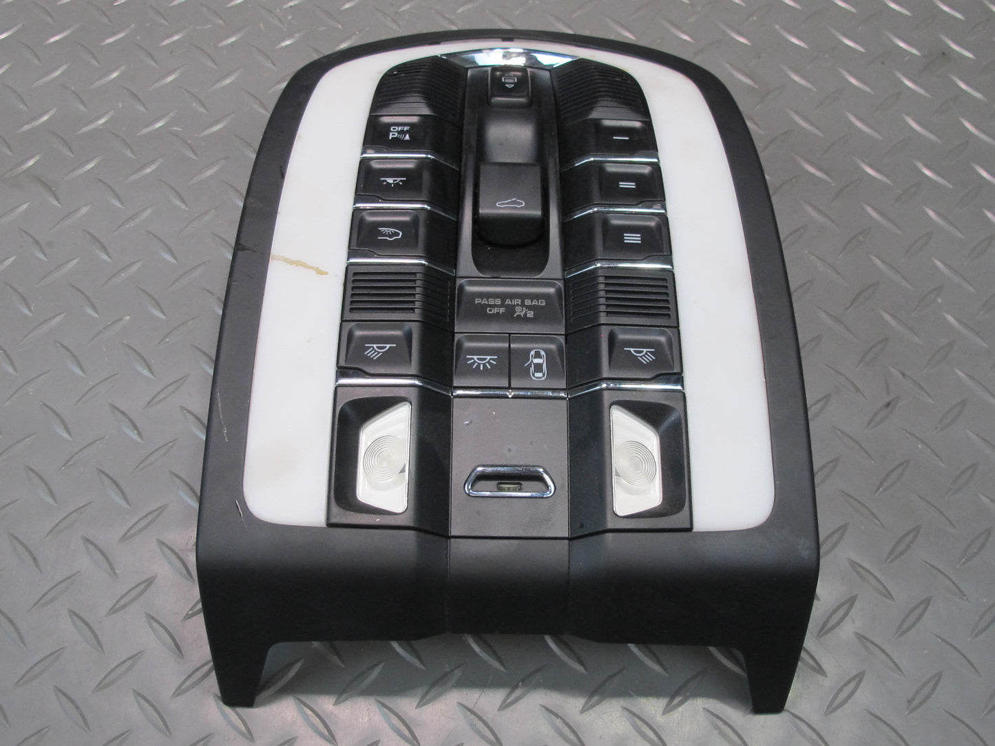 17-21 Porsche Panamera 971 Front Overhead Console Dome Reading Light w Sunroof