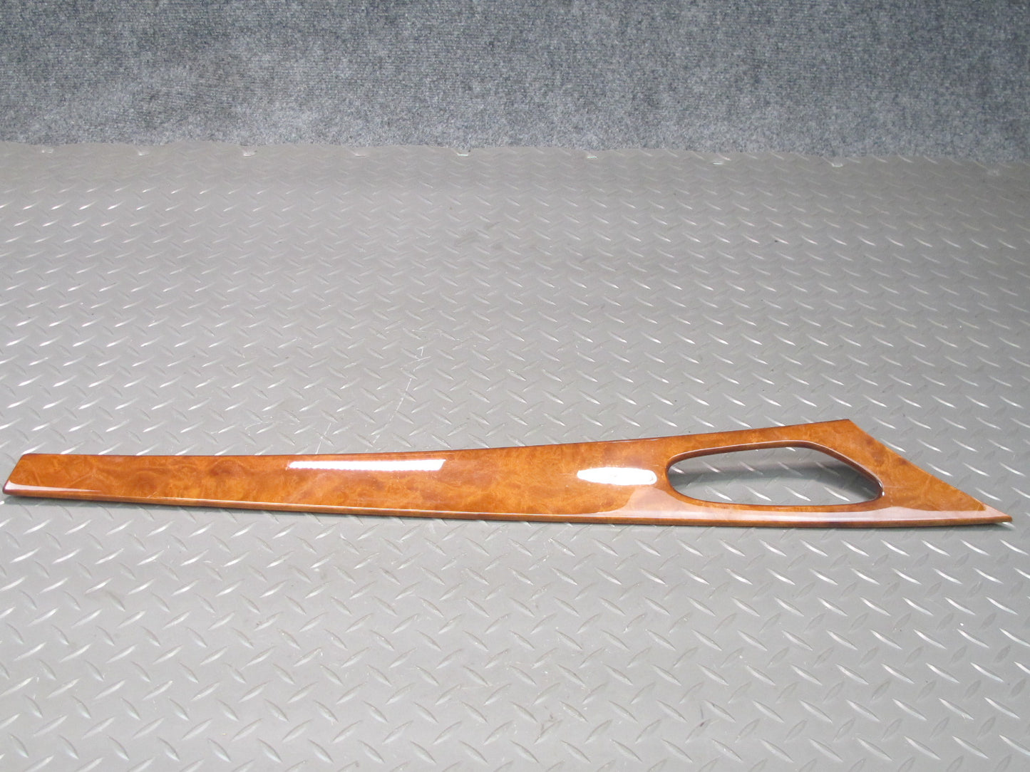 03-04 Mercedes R230 SL600 Dash Center Console Door Wood Trim Bezel Panel Set OEM