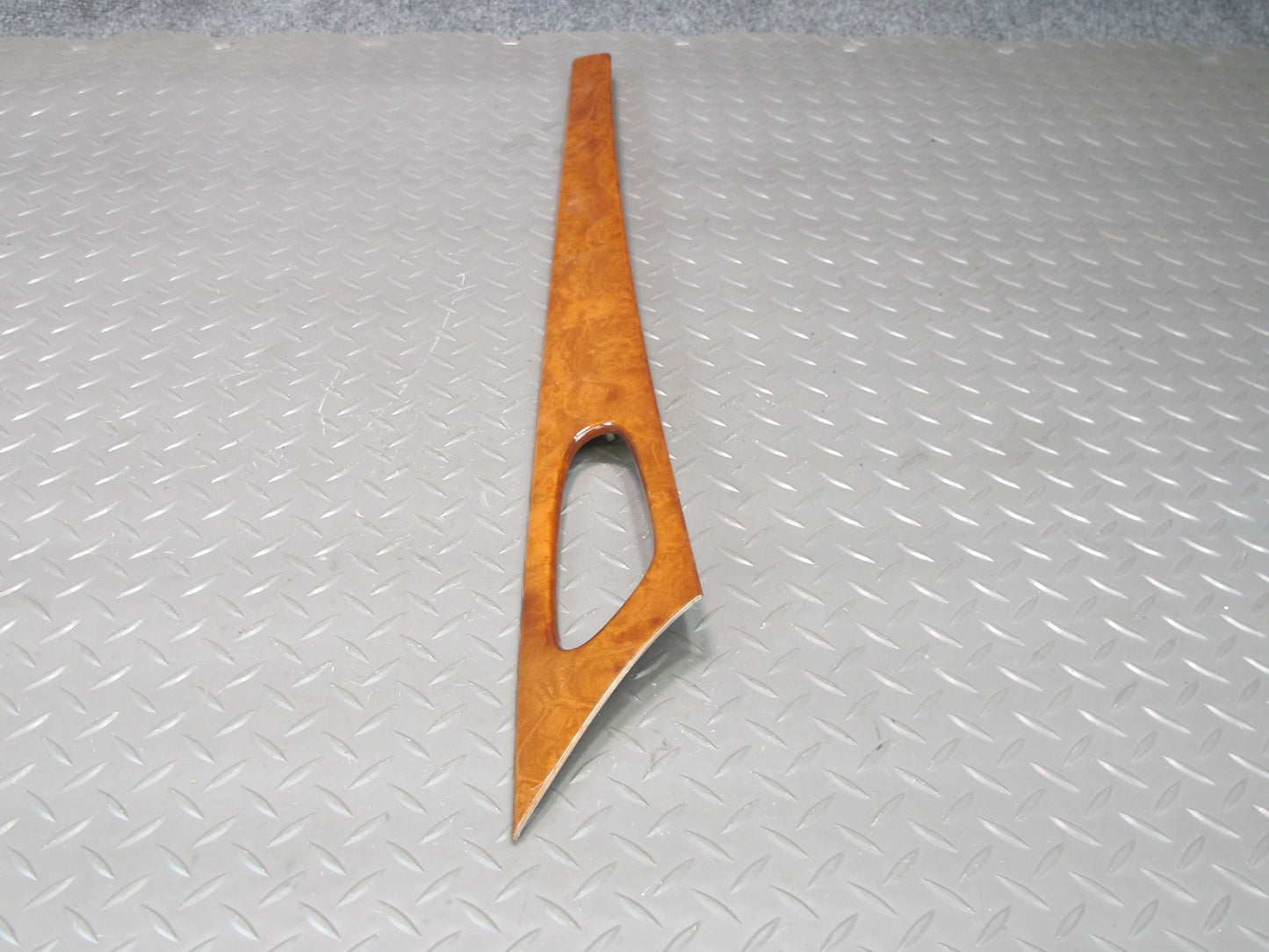 03-04 Mercedes R230 SL600 Dash Center Console Door Wood Trim Bezel Panel Set OEM