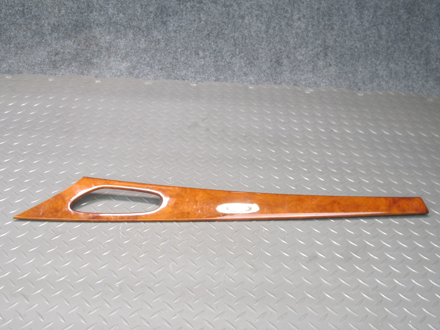 03-04 Mercedes R230 SL600 Dash Center Console Door Wood Trim Bezel Panel Set OEM