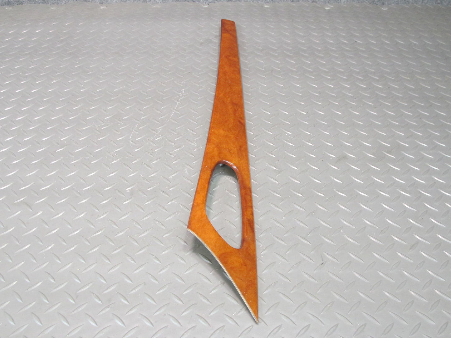 03-04 Mercedes R230 SL600 Dash Center Console Door Wood Trim Bezel Panel Set OEM