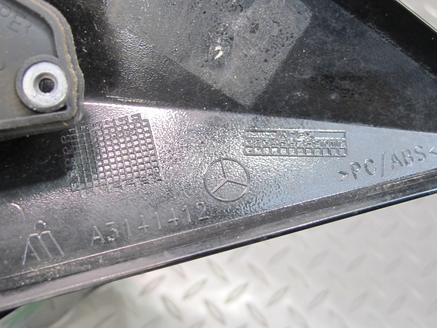 03-08 Mercedes R230 Sl-class Right Door Side View Power Heated Mirror OEM