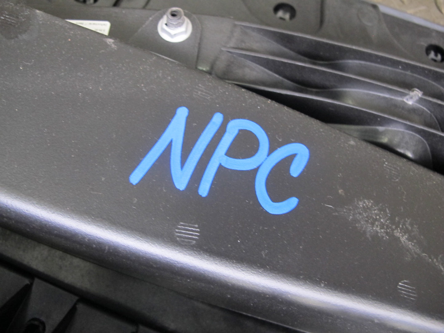 2011-2016 Porsche Cayenne 958 Front Dashboard Dash Instrument Panel Cover Black