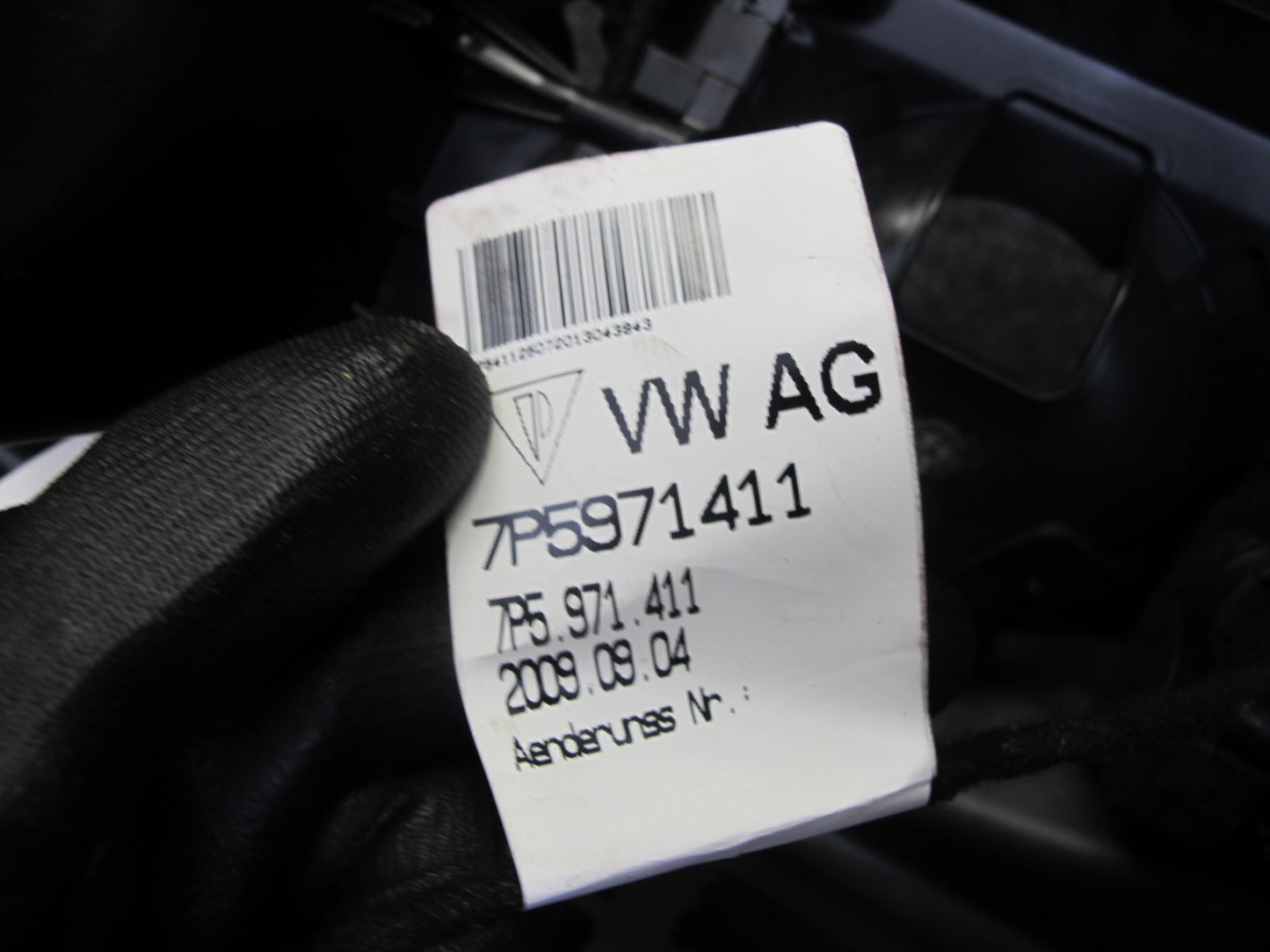 2011-2016 Porsche Cayenne 958 Front Dashboard Dash Instrument Panel Cover Black