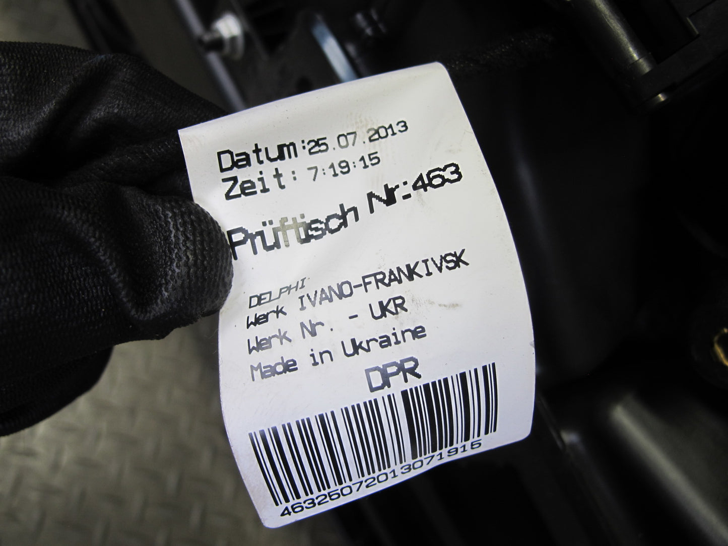 2011-2016 Porsche Cayenne 958 Front Dashboard Dash Instrument Panel Cover Black