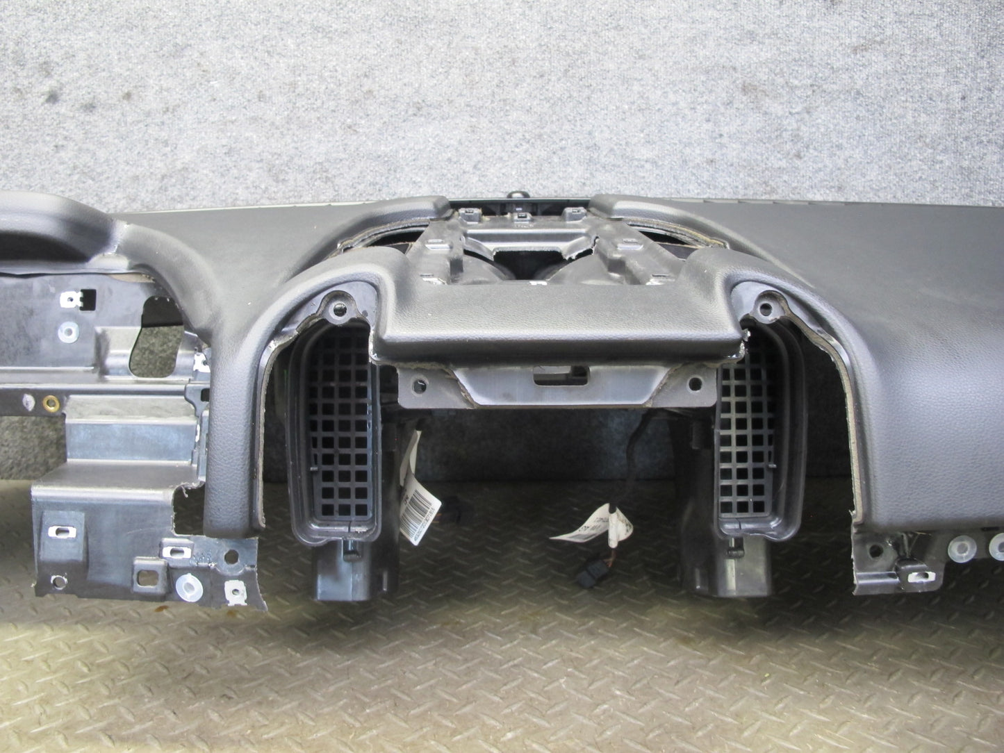 2011-2016 Porsche Cayenne 958 Front Dashboard Dash Instrument Panel Cover Black