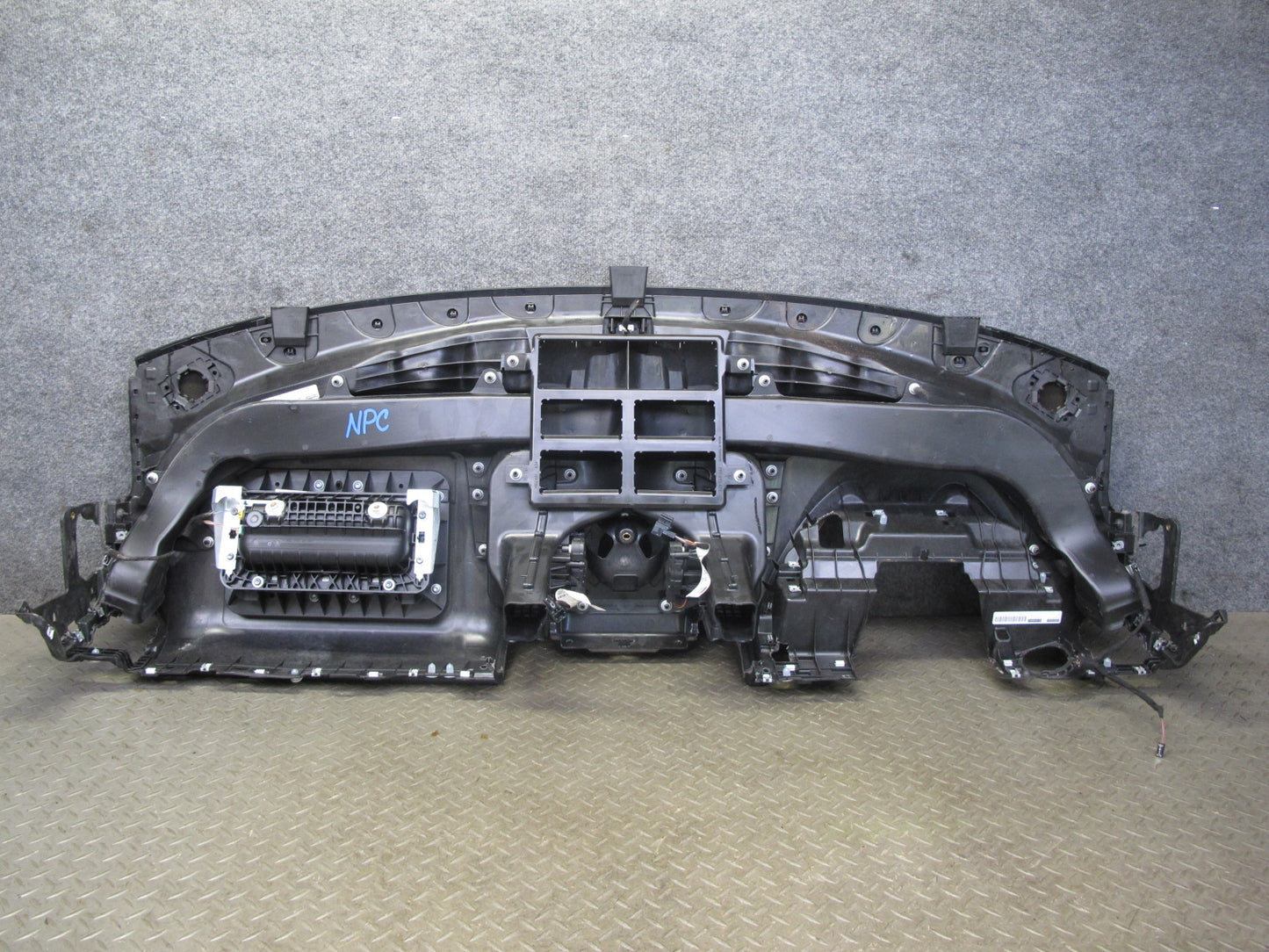 2011-2016 Porsche Cayenne 958 Front Dashboard Dash Instrument Panel Cover Black