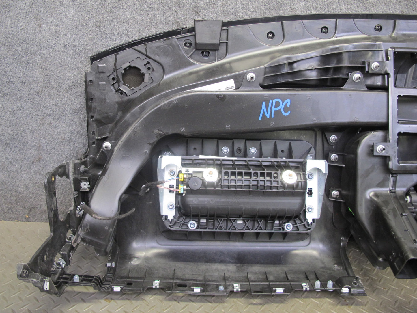 2011-2016 Porsche Cayenne 958 Front Dashboard Dash Instrument Panel Cover Black