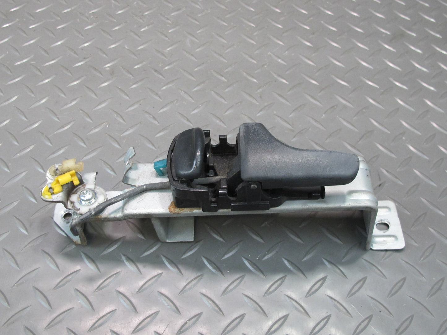 90-96 Nissan Z32 300ZX Coupe Left Door Interior Handle w Mount Bracket OEM