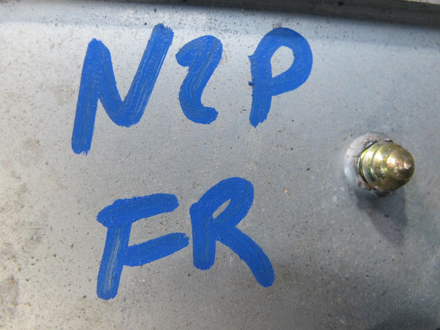 90-96 Nissan Z32 300ZX Coupe Right Door Interior Handle w Mount Bracket OEM