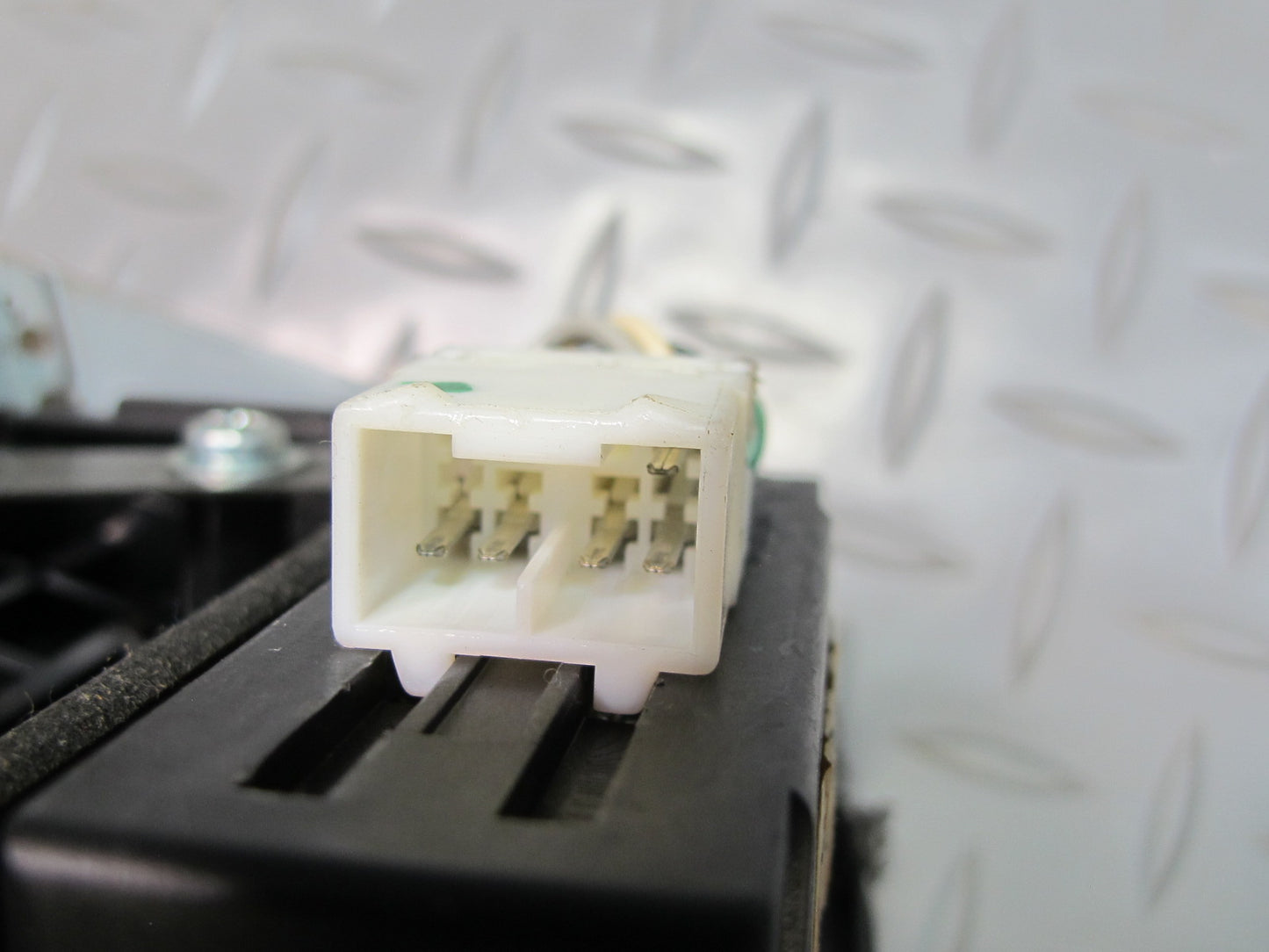 90-91 Nissan Z32 300ZX Coupe Dash Center Radio Trim Panel w Air Vent & Clock OEM