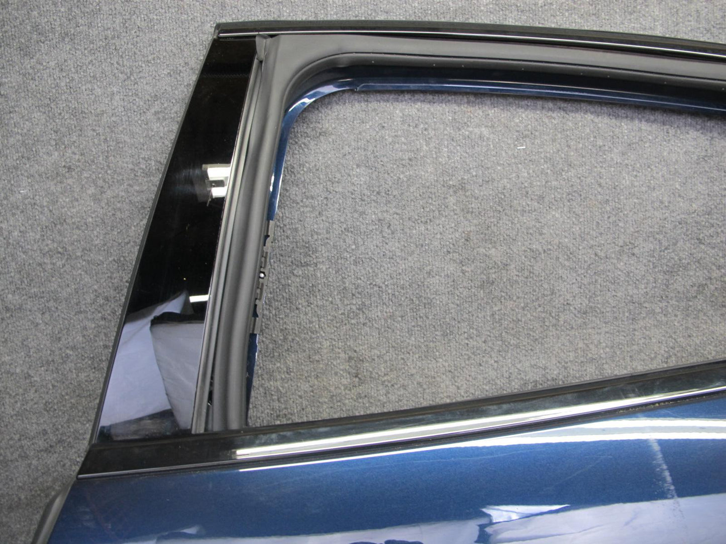 17-23 Porsche Panamera 971 Rear Left Door Shell Panel Night Blue Metallic