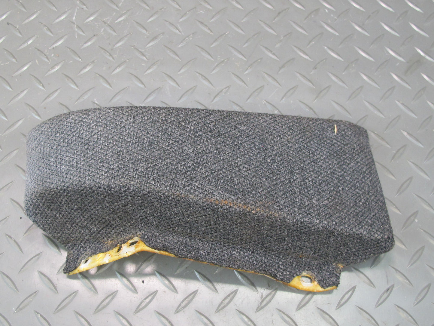 90-93 Nissan Z32 300ZX Dash Front Right Finish Trim Cover Panel Cloth Gray OEM