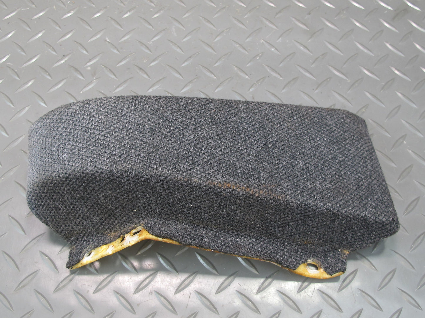 90-93 Nissan Z32 300ZX Dash Front Right Finish Trim Cover Panel Cloth Gray OEM