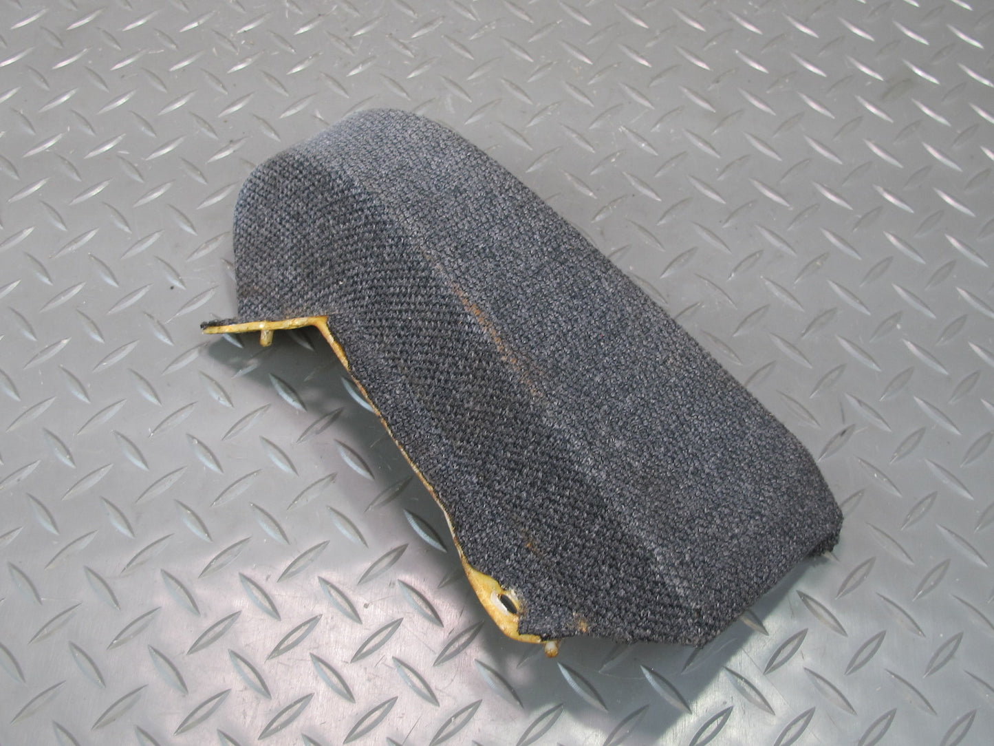 90-93 Nissan Z32 300ZX Dash Front Right Finish Trim Cover Panel Cloth Gray OEM