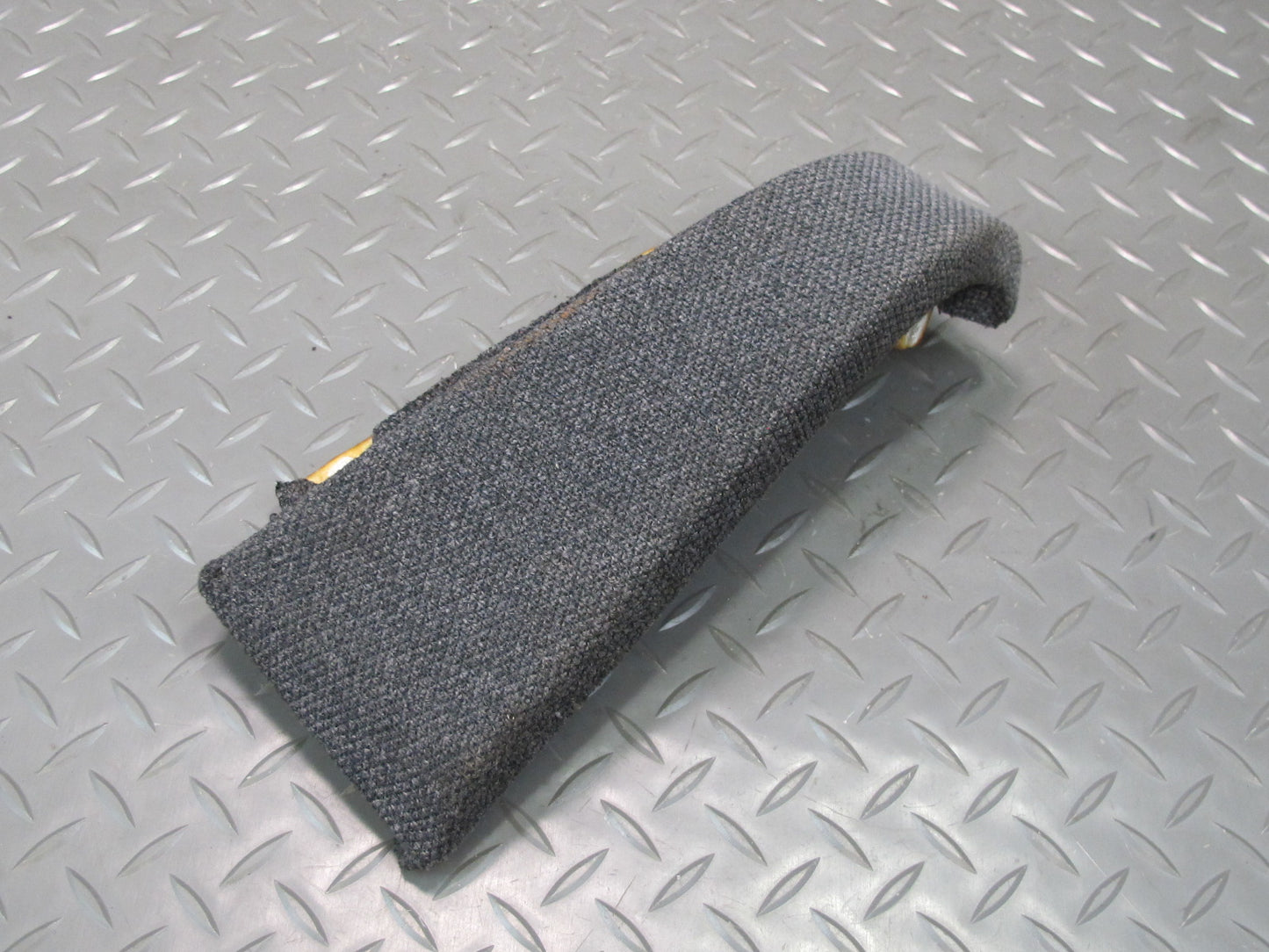 90-93 Nissan Z32 300ZX Dash Front Right Finish Trim Cover Panel Cloth Gray OEM